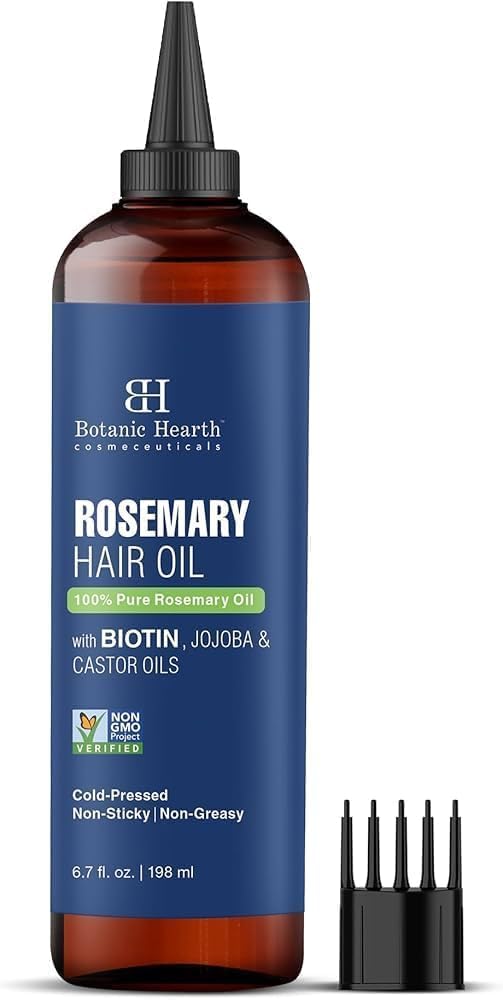 Botanic Hearth Rosemary Oil for Thinning Hair UK Review: Three Buyers of This Bottle, One Tender Scalp