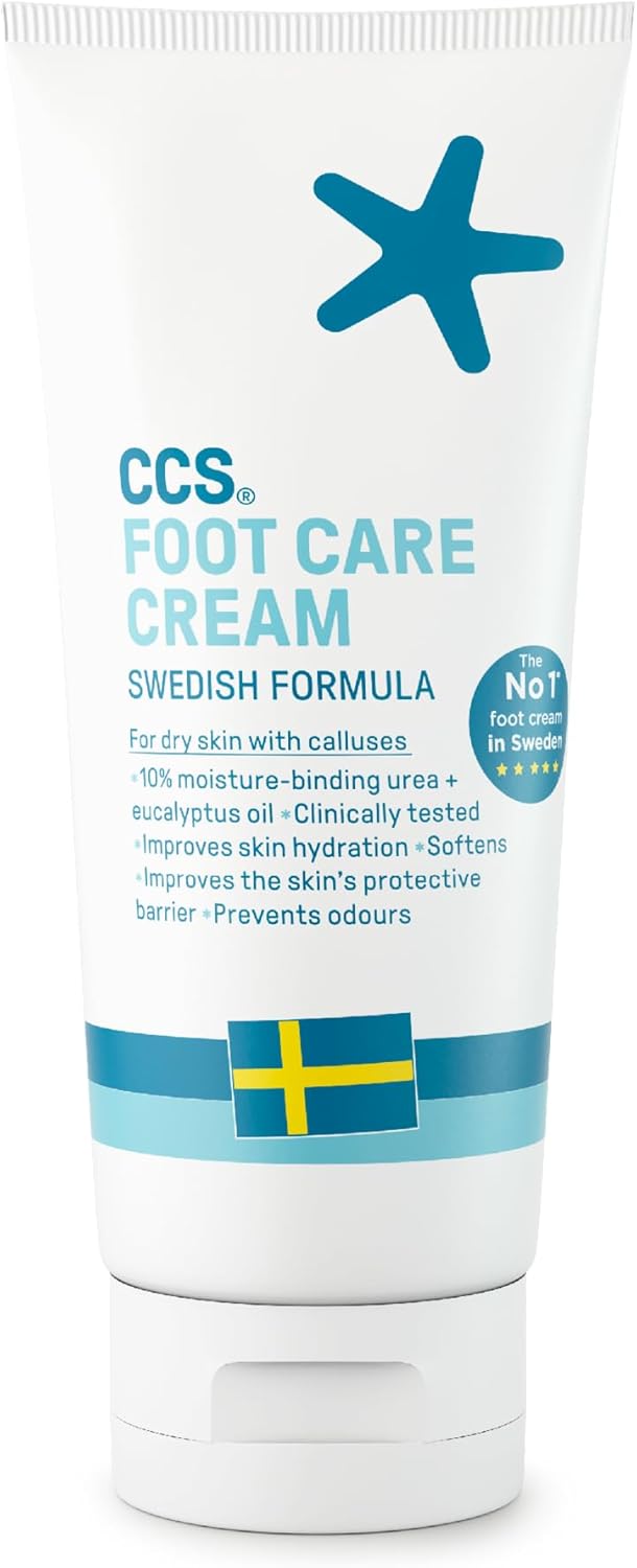 The Foot Cream Podiatrists Keep Recommending: CCS Foot Care Cream Read Through 100 UK Reviews