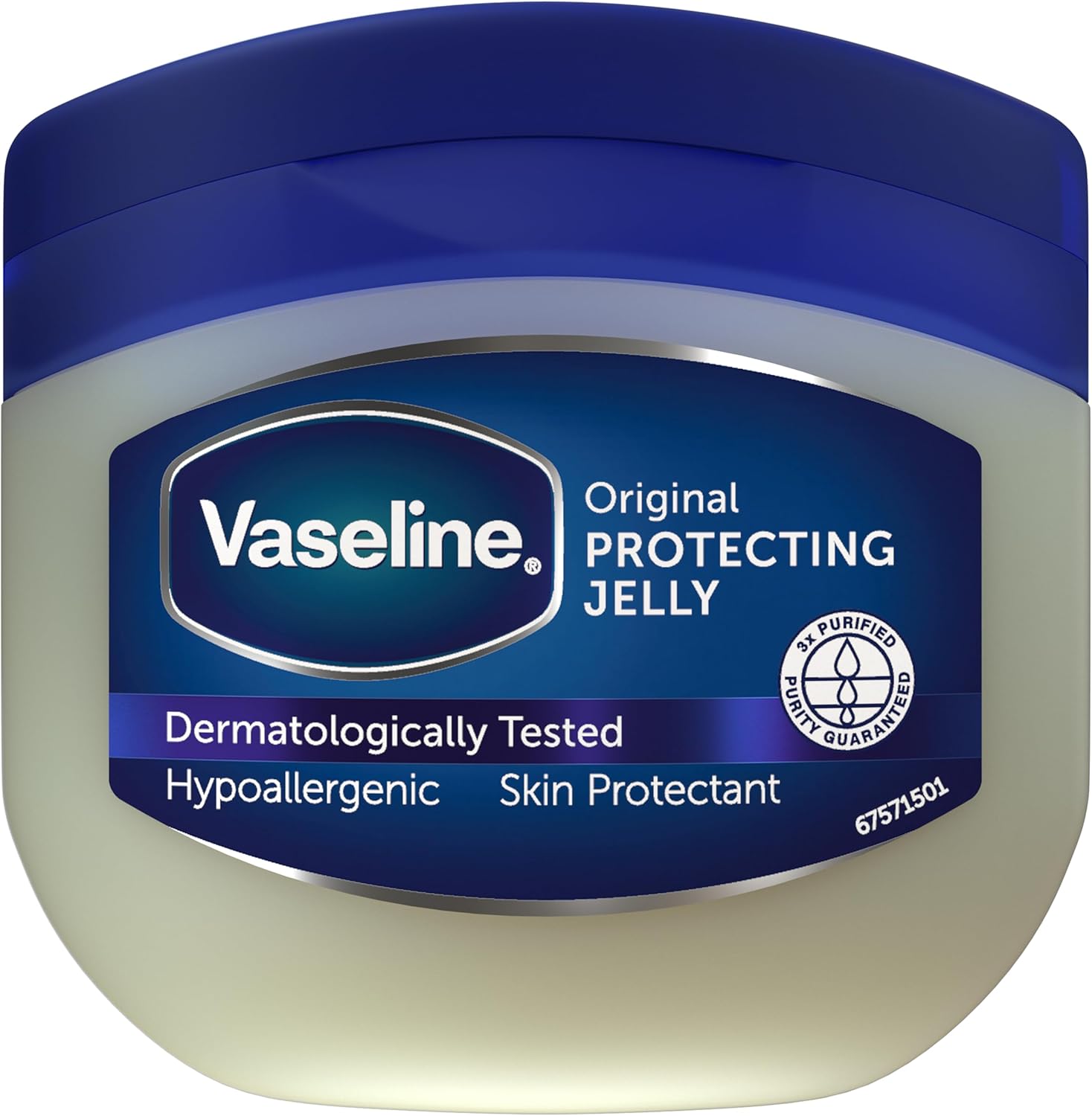 Vaseline Original Pure Petroleum Jelly 50ml tub with blue flip lid