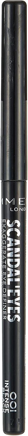 Close up of the Rimmel Scandaleyes Exaggerate Eye Definer barrel showing brand detail