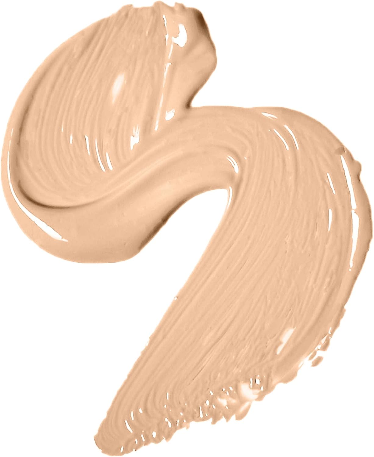 Close-up of the e.l.f. concealer doe-foot wand applicator showing creamy product