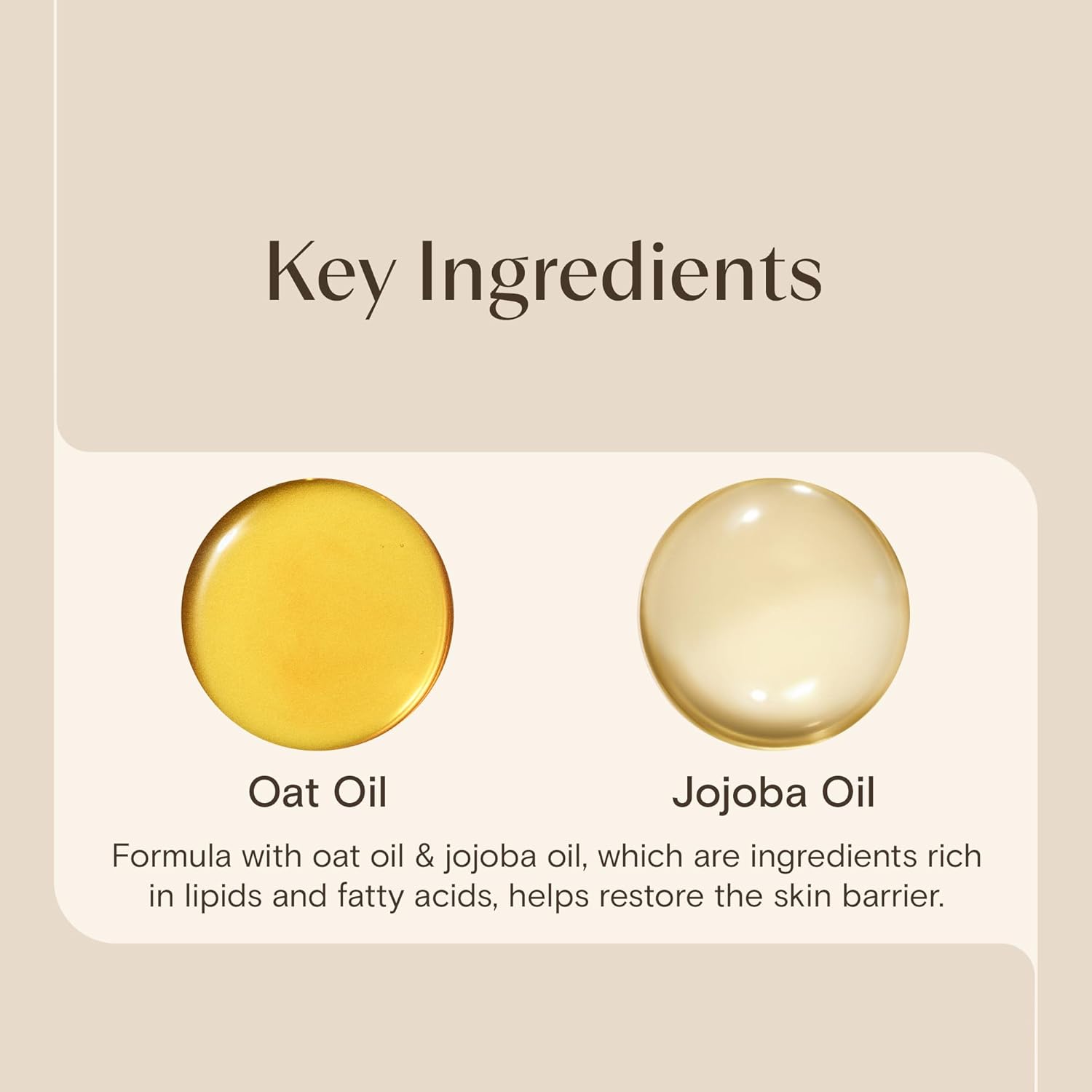 Close-up texture shot of the Aveeno body oil spray formula