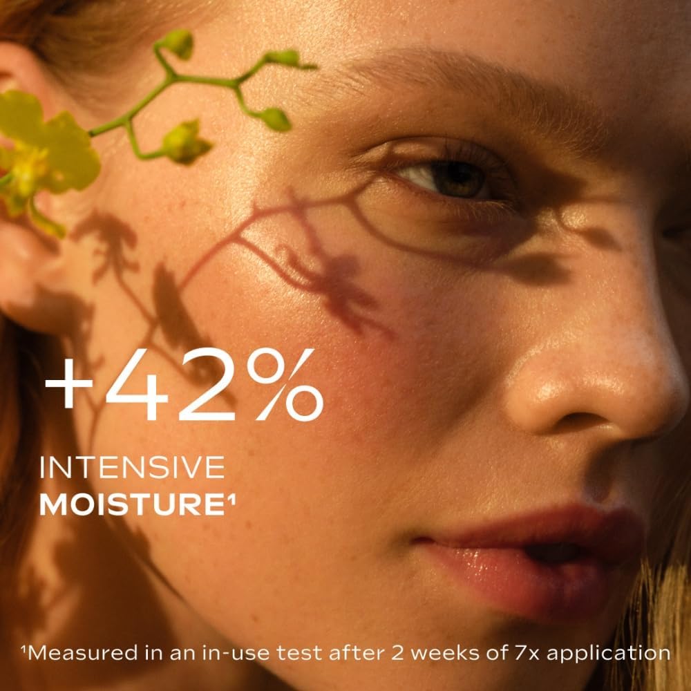 Weleda Skin Food clinical results showing 42 percent increase in moisture after two weeks