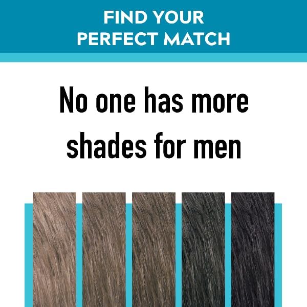 Just For Men M35 dye and applicator brush components laid out for use