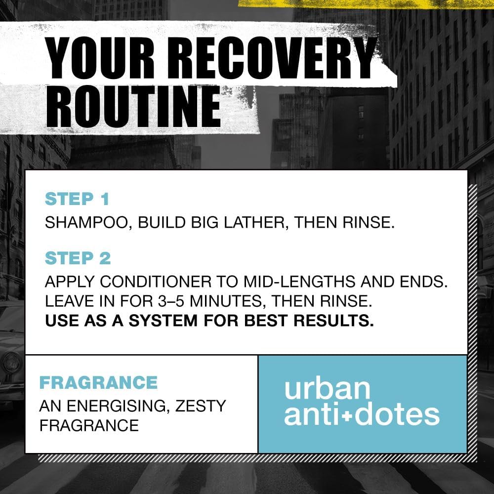 Bed Head by TIGI Recovery bottles shown in a bathroom context