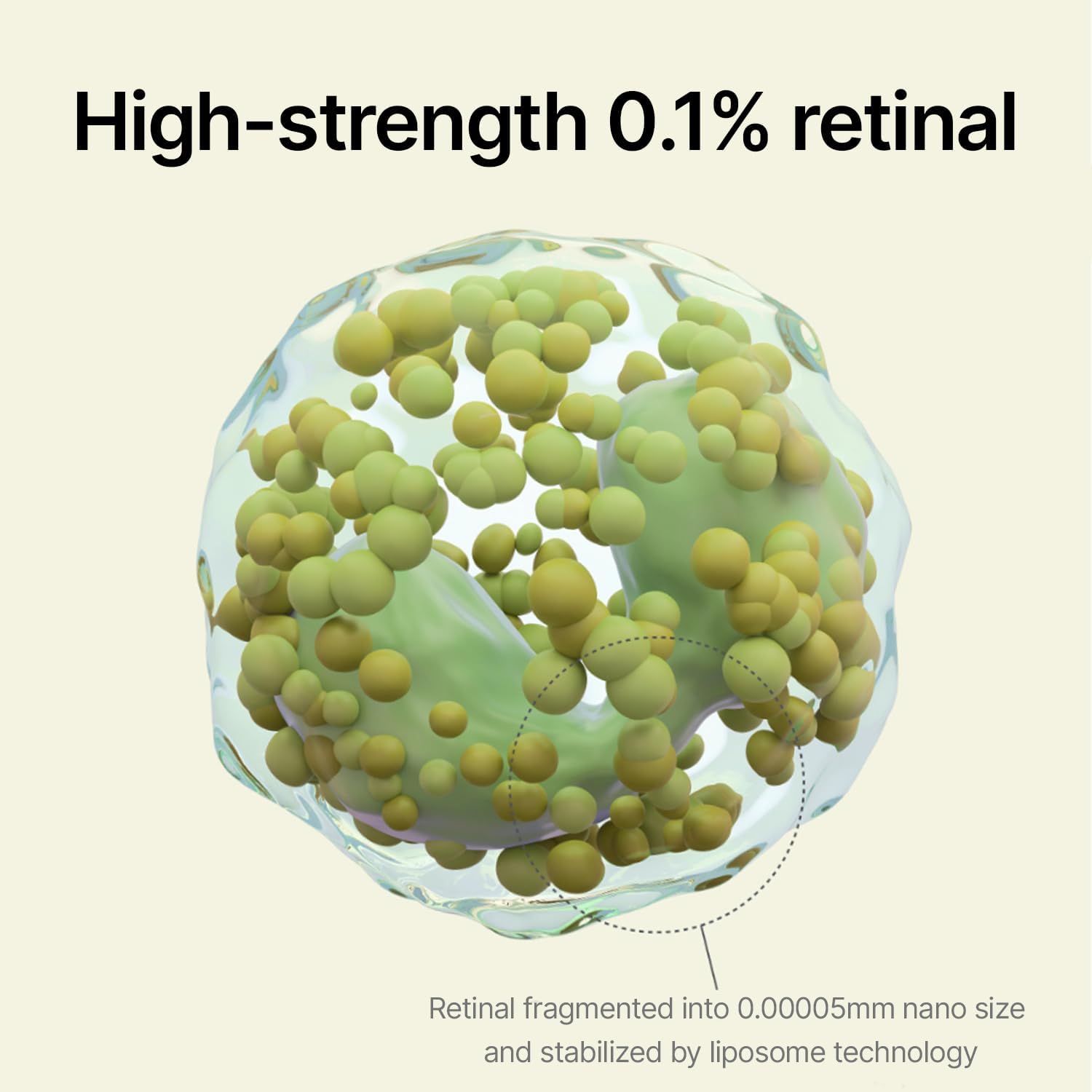 Celimax retinal serum photographed in a skincare setting