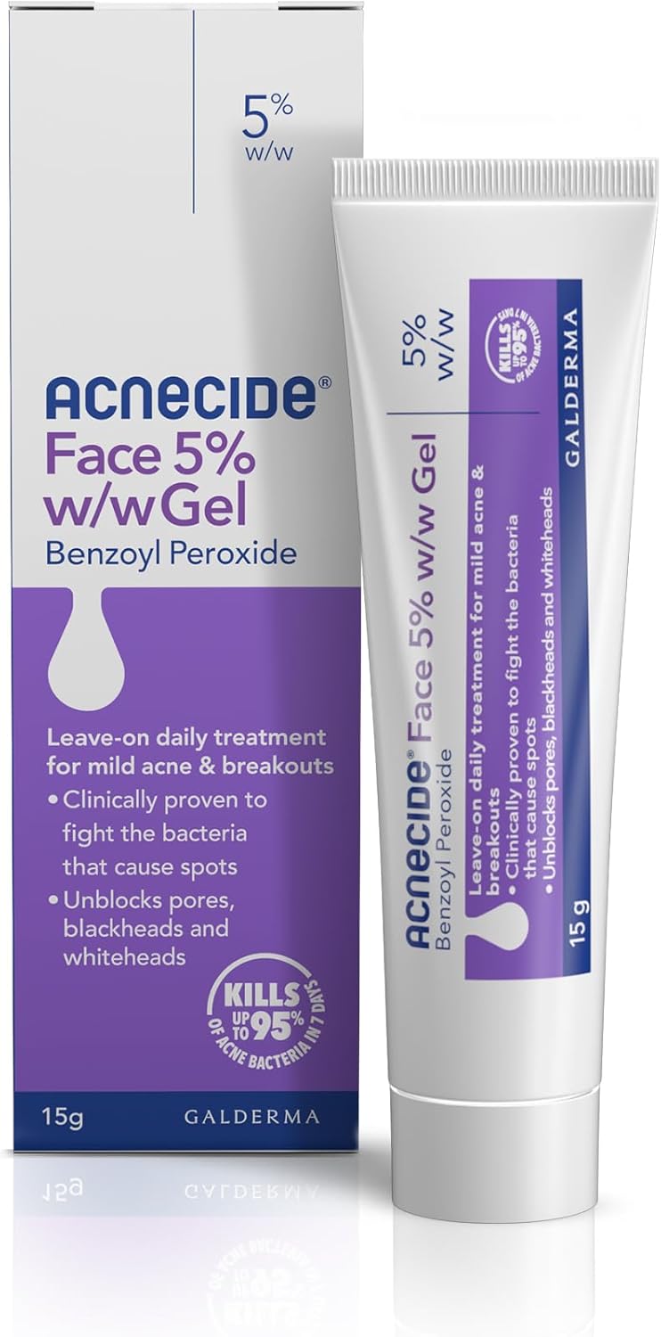 Acnecide Face Gel 5% Benzoyl Peroxide Review: The UK's Best-Selling Spot Treatment Has a Catch