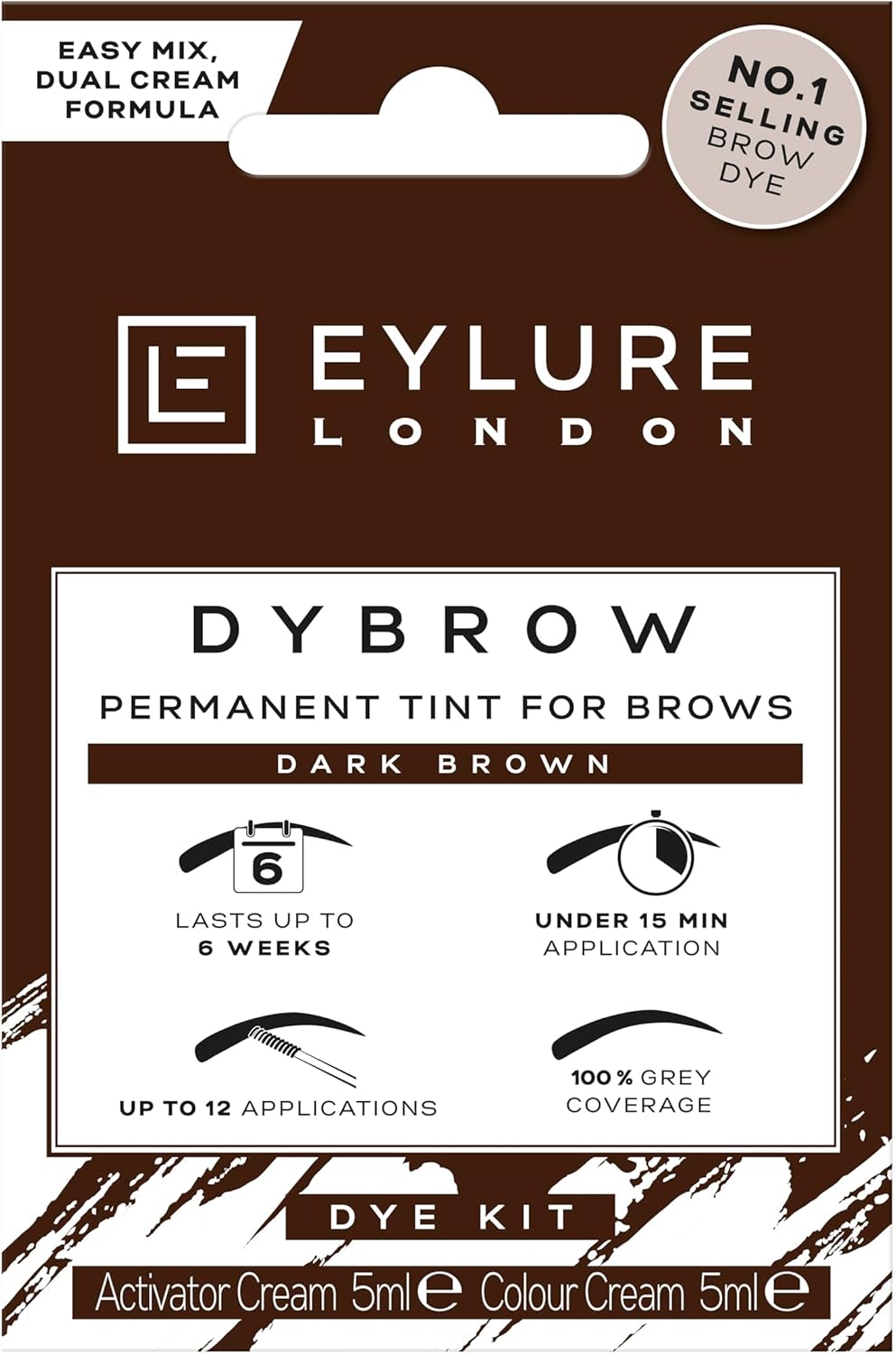 Eylure DYBROW Dark Brown: 56,000 Ratings, #1 Best Seller, and a 30% One-Star Problem